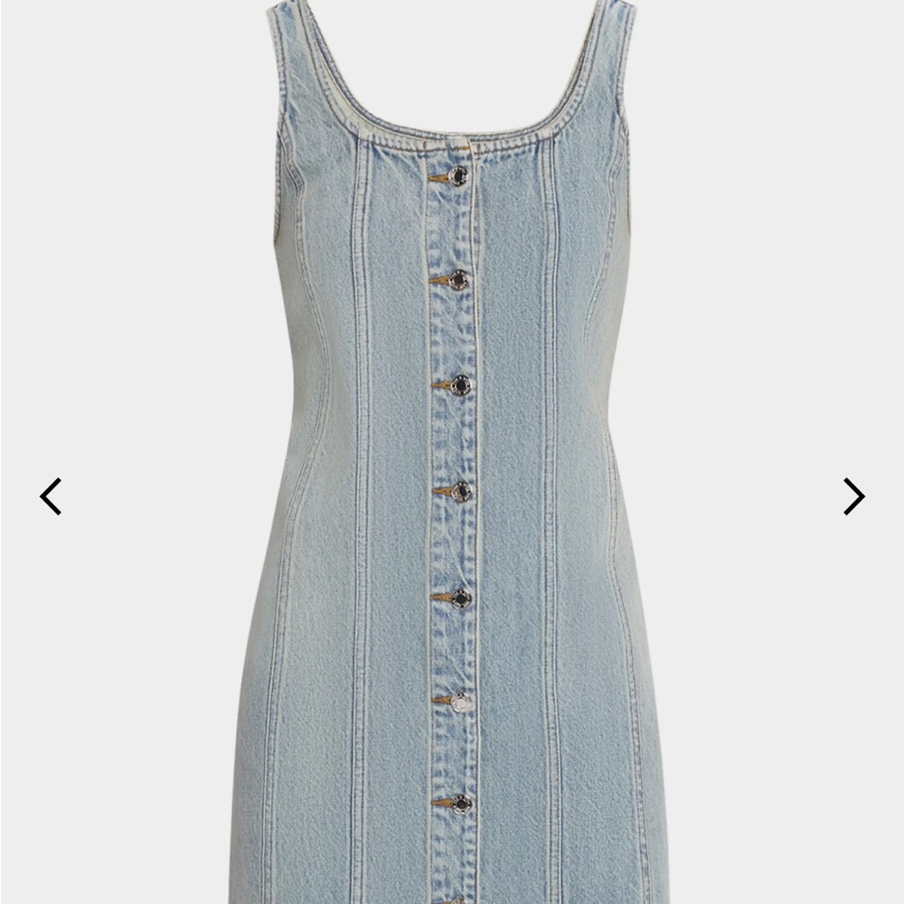 Like New Rag & Bone Laney Sleeveless Denim Mini Dress size 6